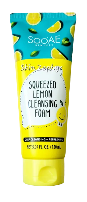 Soo'AE Fresh Squeezed Lemon Cleansing Foam