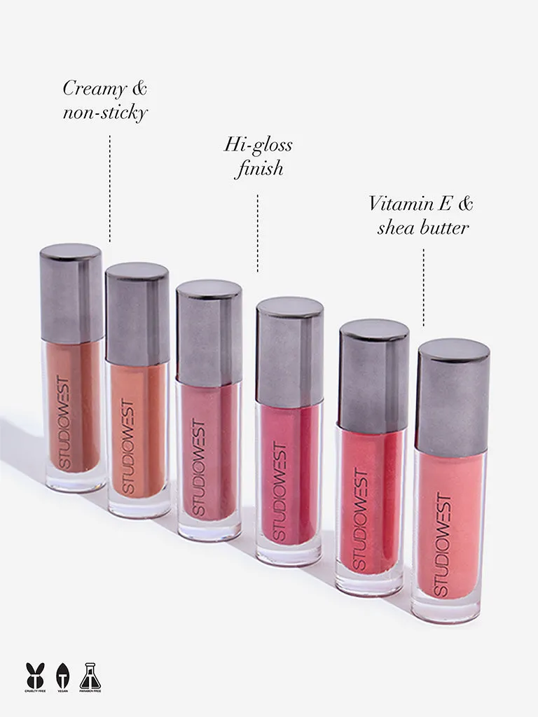 Studiowest Butter Me Up Deep Rose Red Lip Gloss R-01 - 4.5 ML