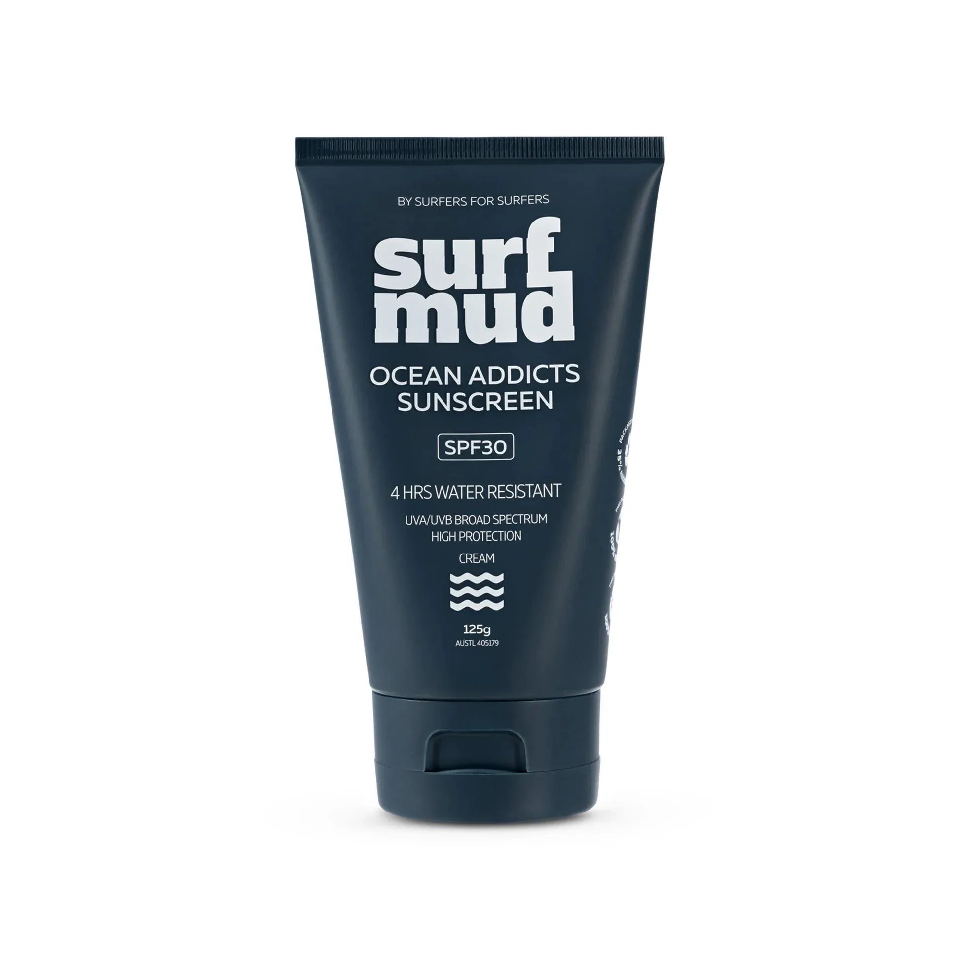 SURFMUD OCEAN ADDICTS SPF30 SUNSCREEN 125G