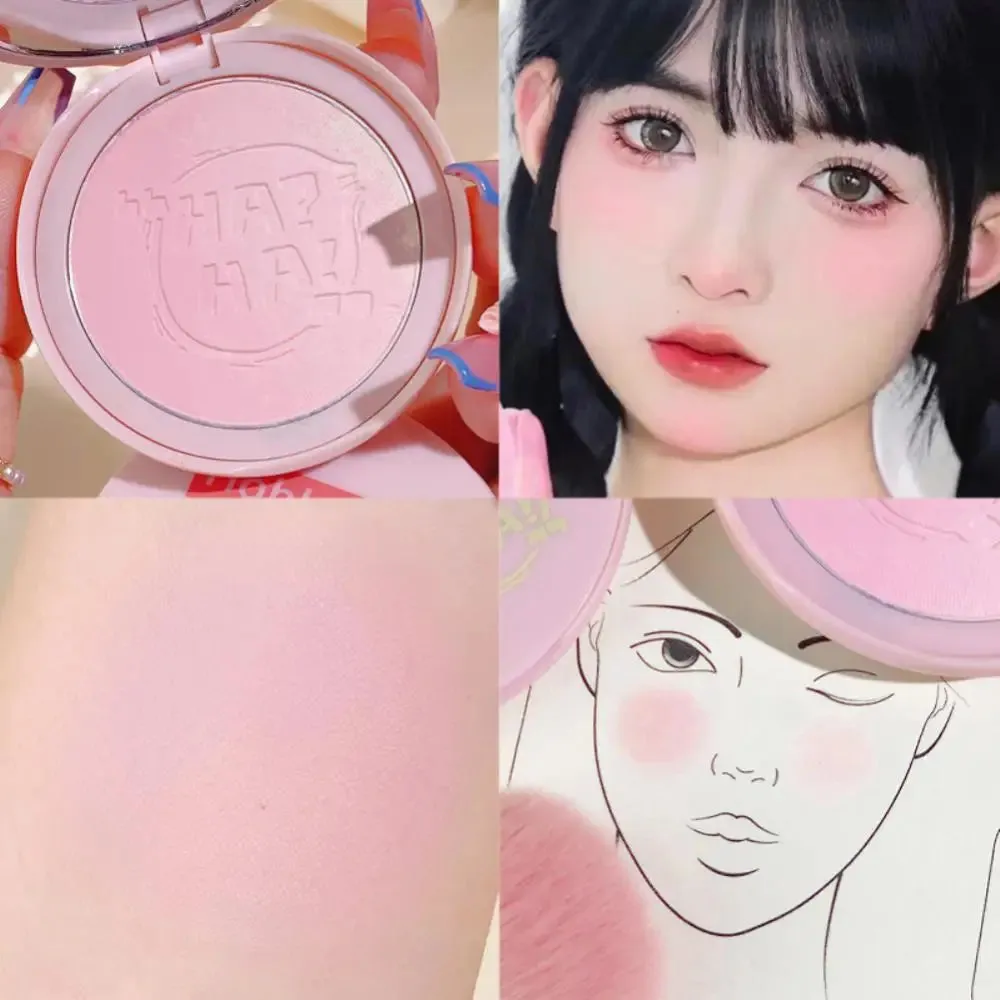Three-layer Blush Palette Brightening Slightly Tipsy Expanding Natural Nude Makeup