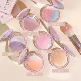 Three-layer Blush Palette Brightening Slightly Tipsy Expanding Natural Nude Makeup