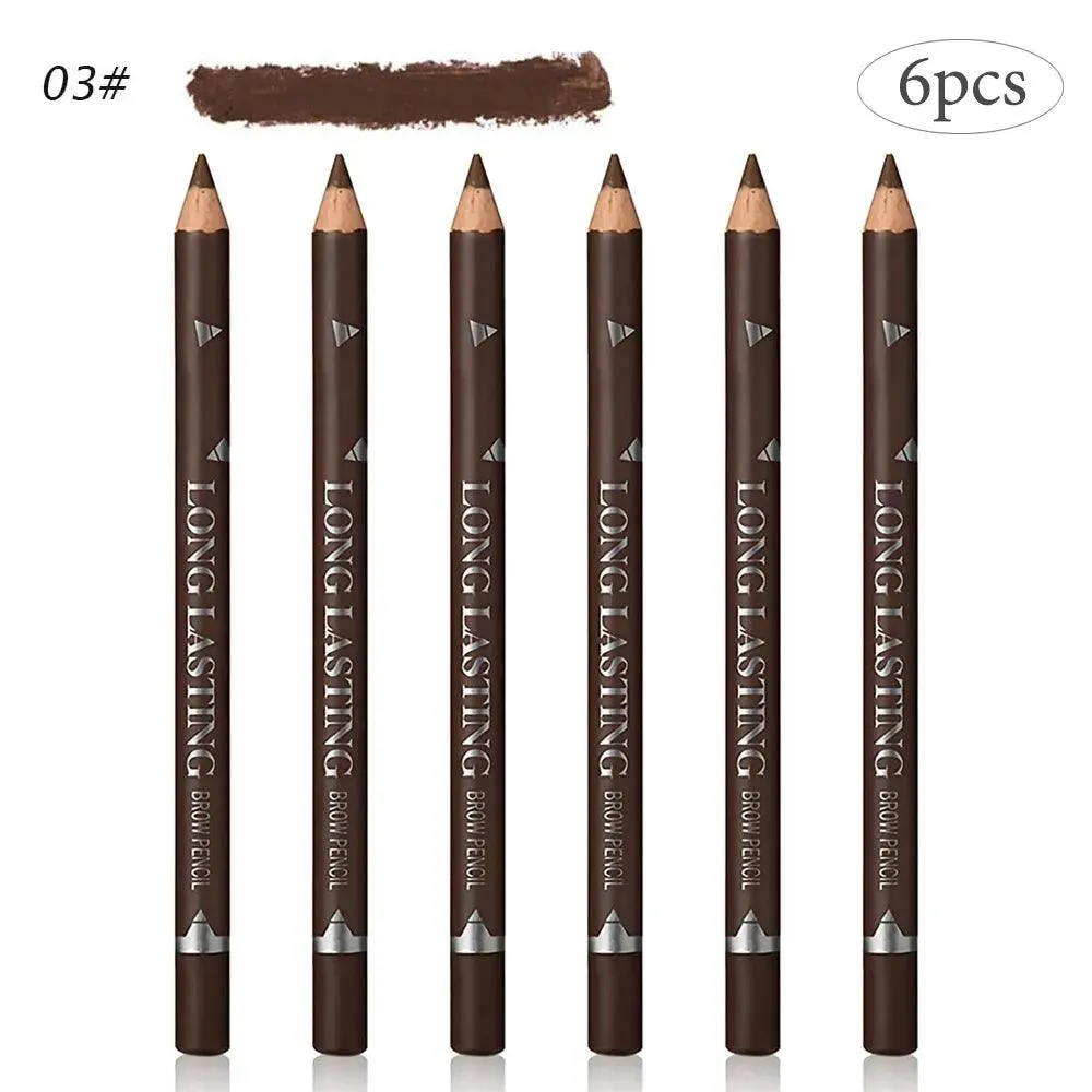 Vibrant Brow Pencil Set: Waterproof, Long-Lasting Beauty Kit