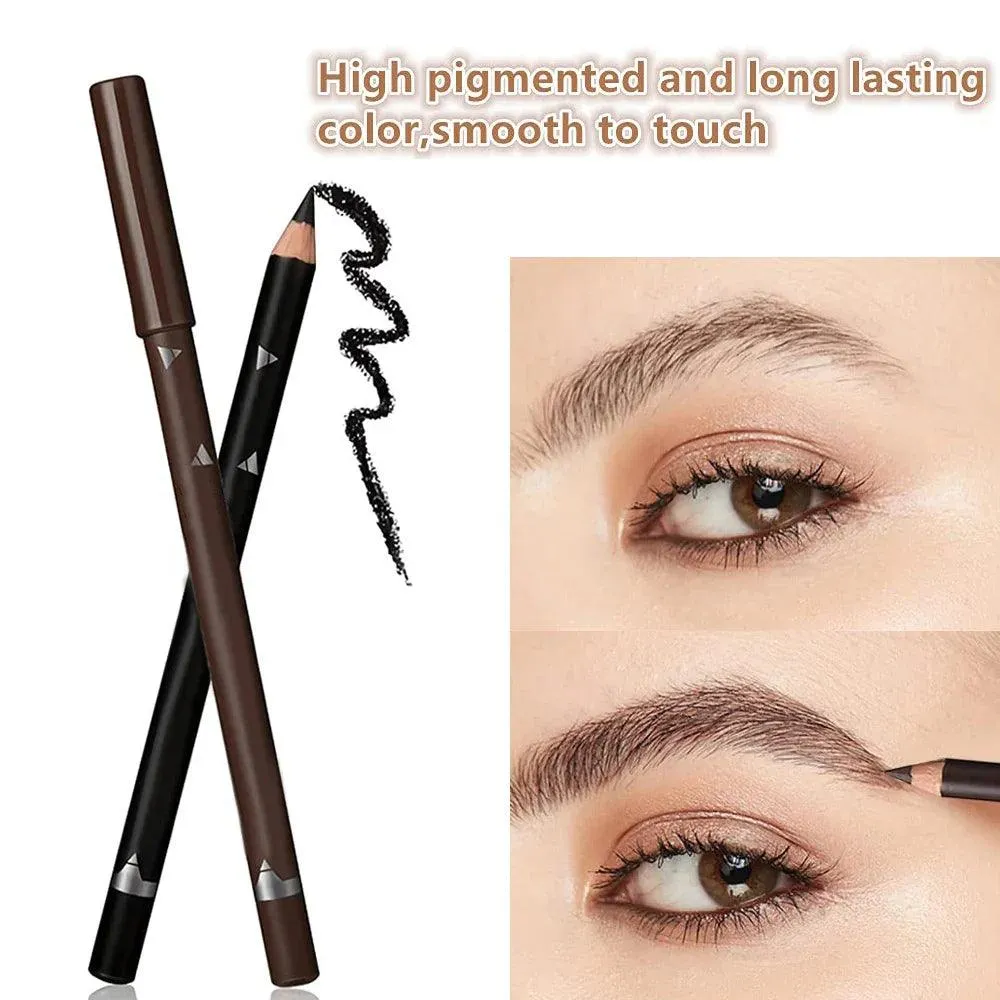 Vibrant Brow Pencil Set: Waterproof, Long-Lasting Beauty Kit
