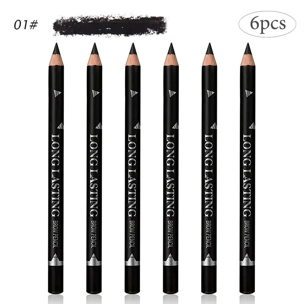 Vibrant Brow Pencil Set: Waterproof, Long-Lasting Beauty Kit