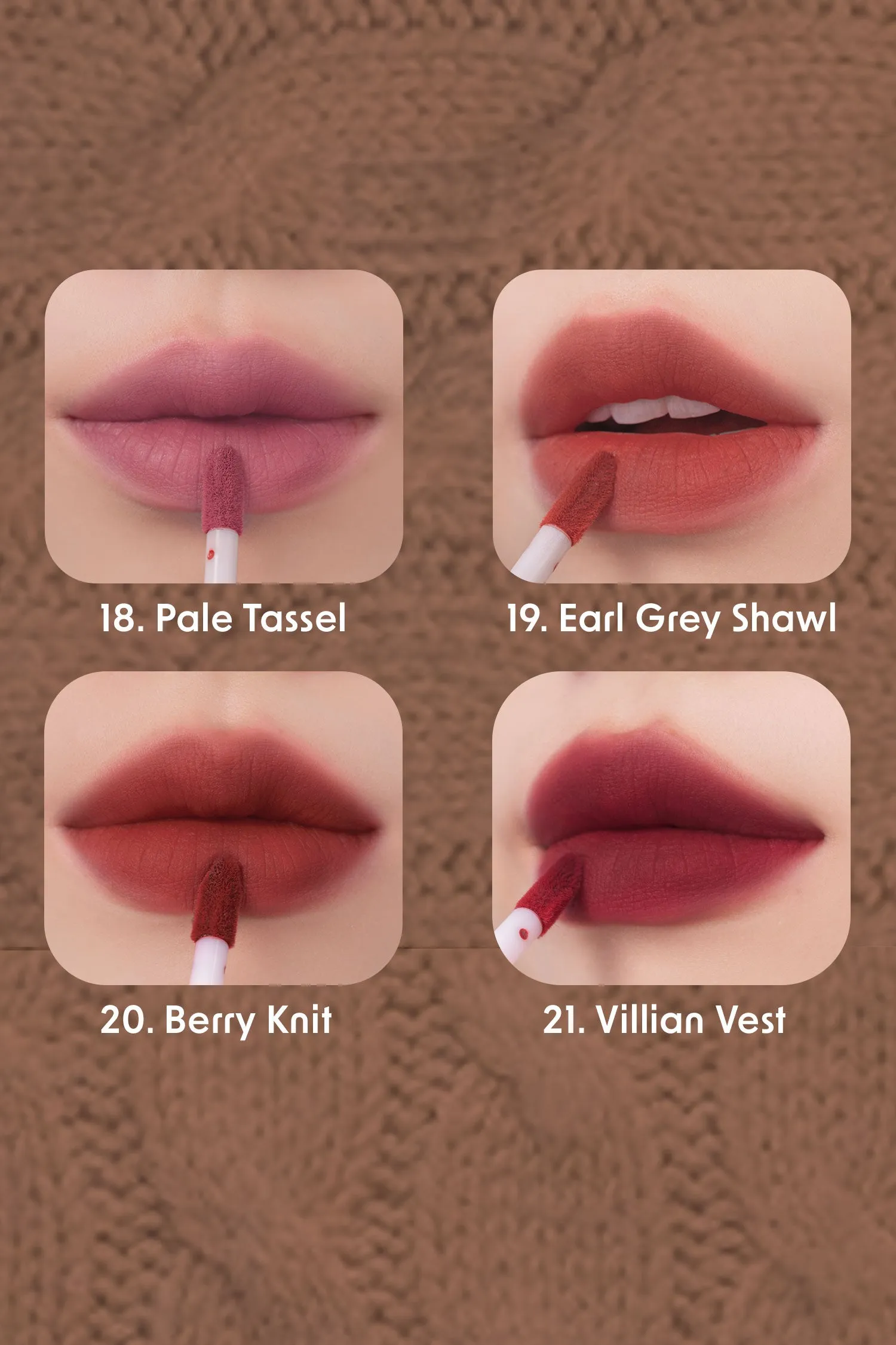 Zero Velvet Tint Autumn Knit Series